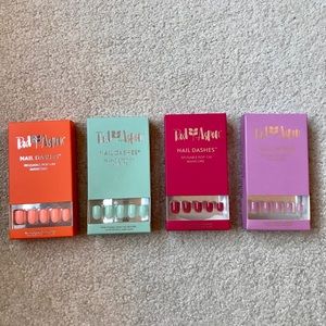 Red Aspen Nail Dashes